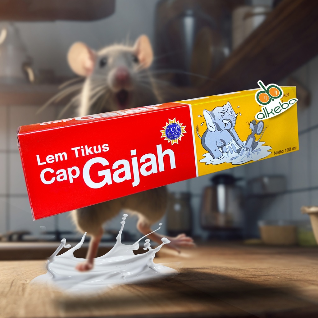 LEM TIKUS CAP GAJAH TUBE 100 ML