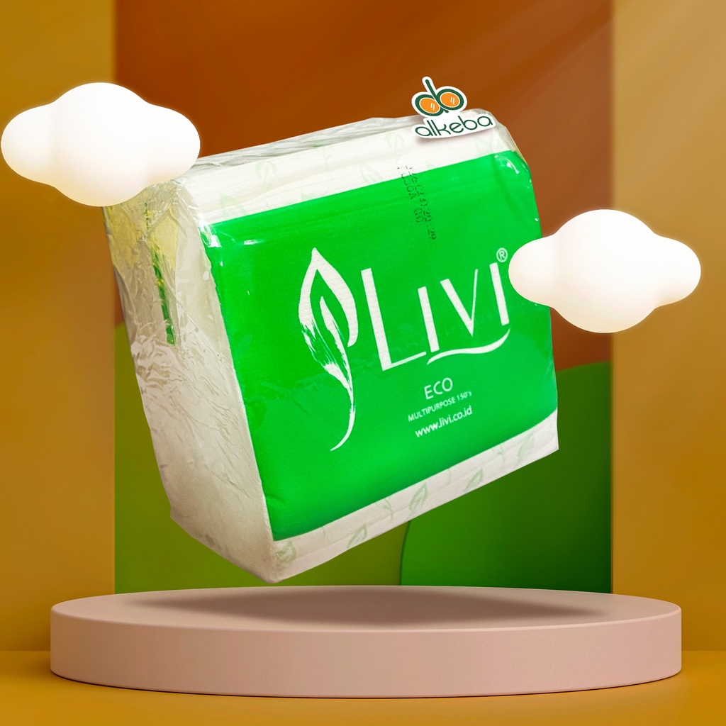LIVI TISSUE MULTIPURPOSE POP UP 150'S