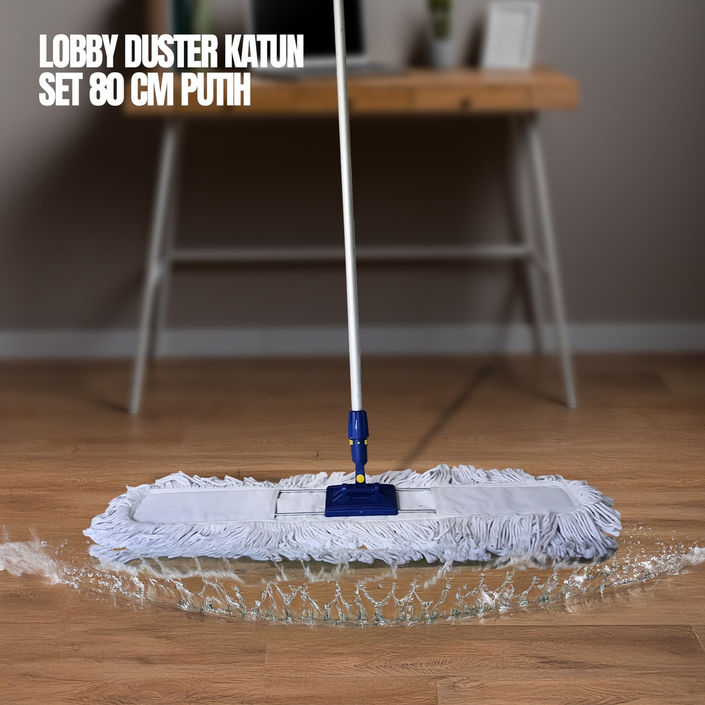 LOBBY DUSTER KATUN SET 80 CM PUTIH