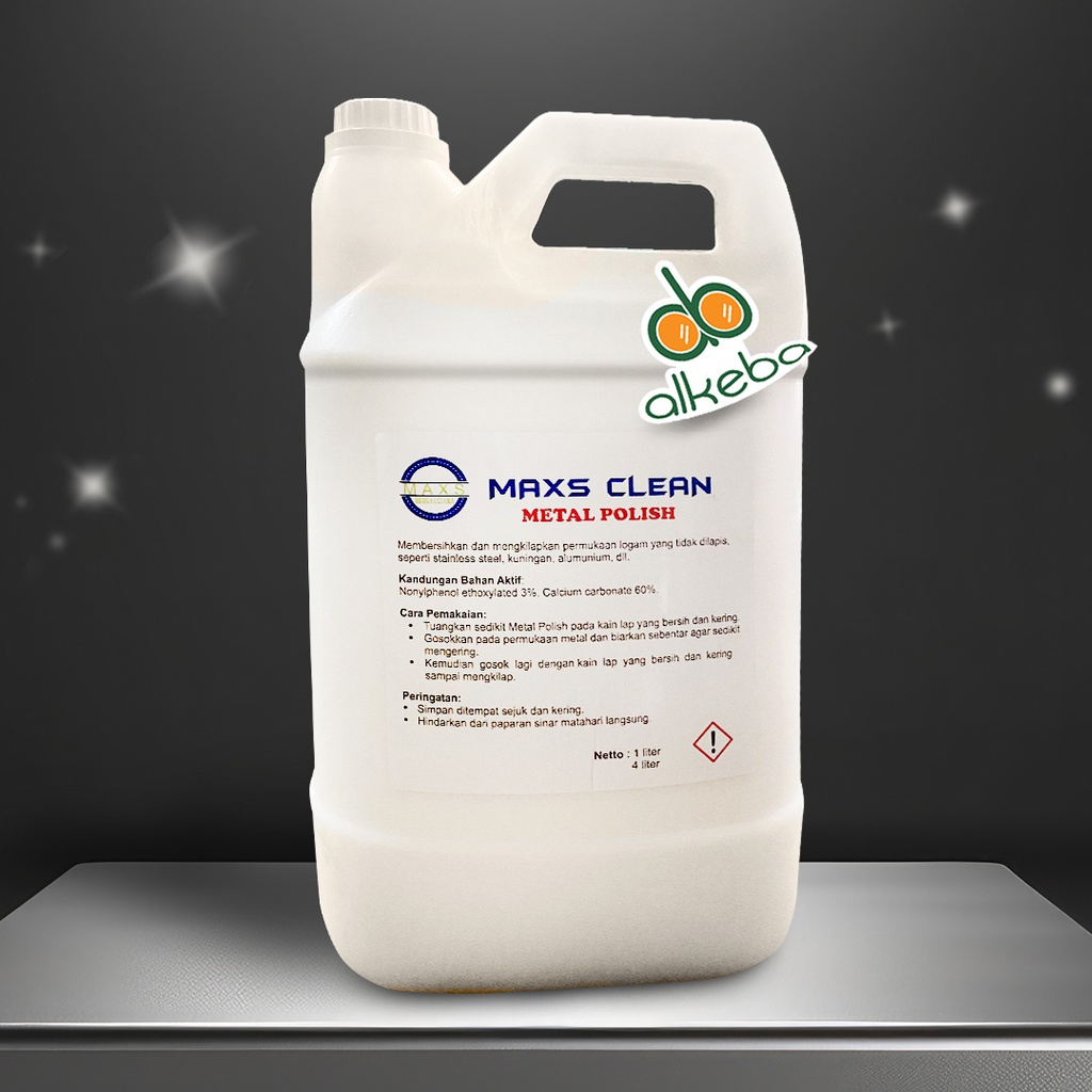 MAXS METAL POLISH 4 LITER