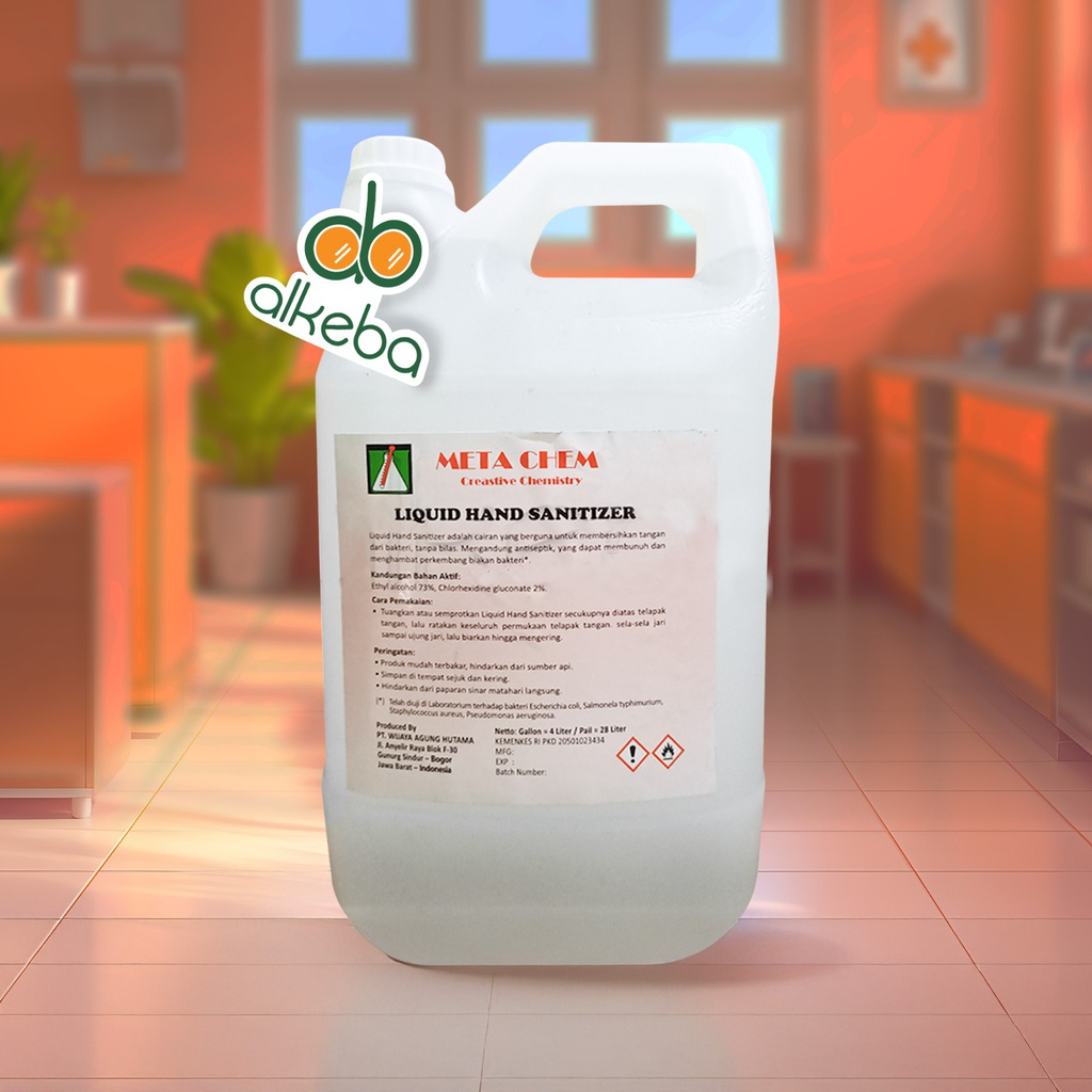 METACHEM HAND SANITIZER CAIR 4 LITER