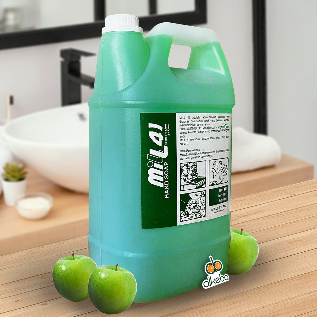 MILL 41 HAND SOAP APPLE 4 LITER