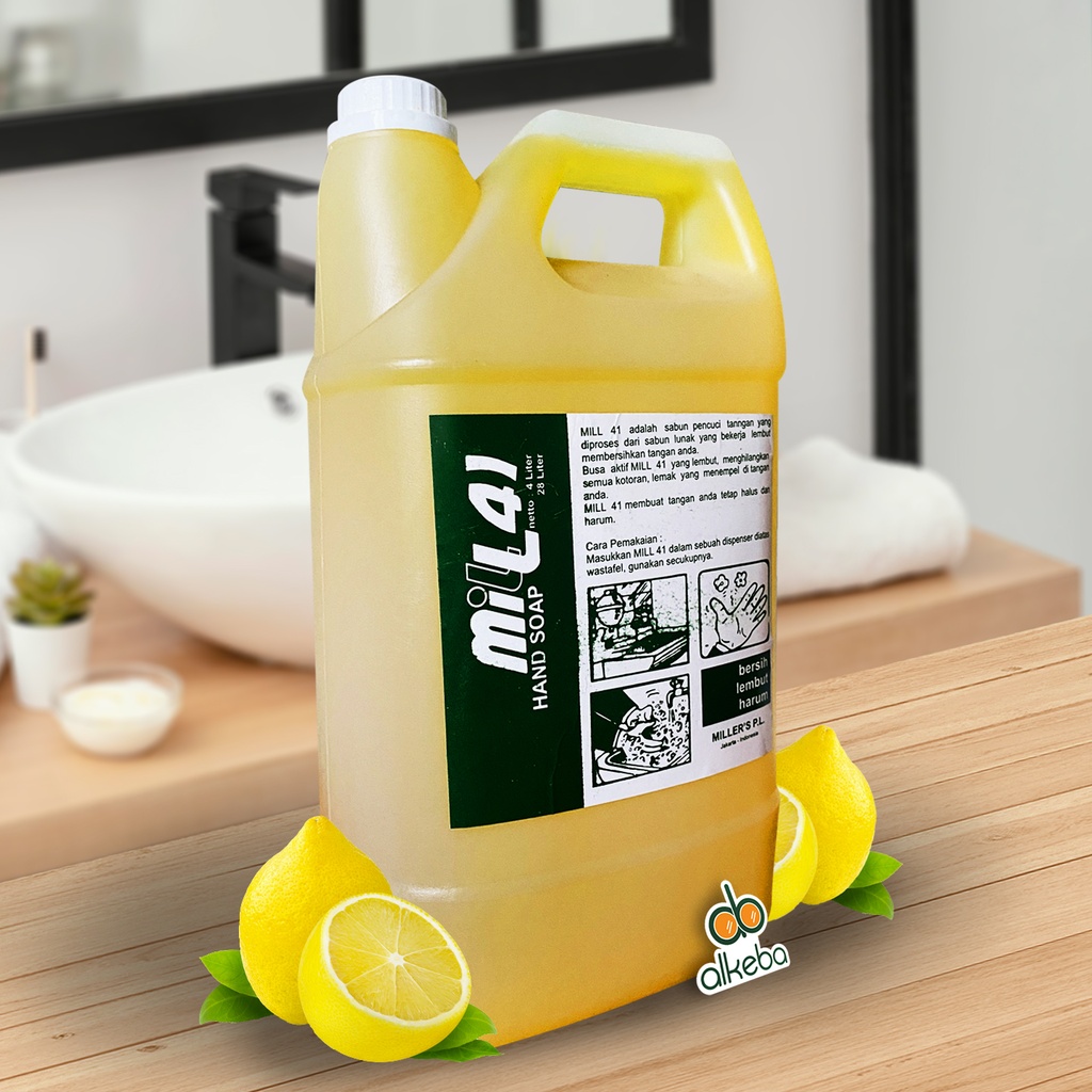 MILL 41 HAND SOAP LEMON 4 LITER