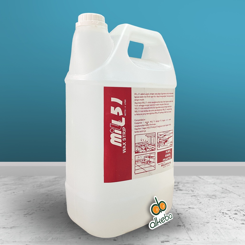 MILL 51 WAX STRIP 4 LITER