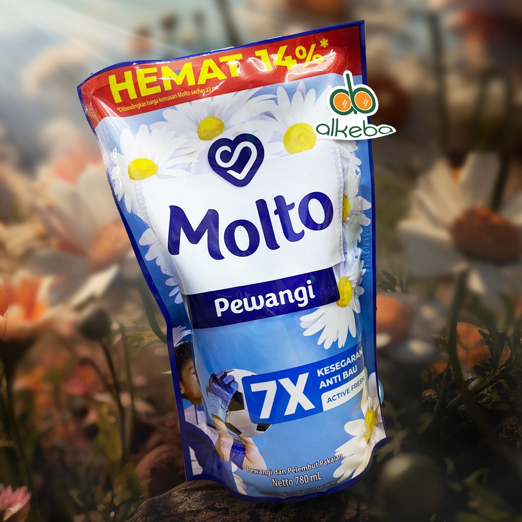 MOLTO PEWANGI PAKAIAN 780 ML BLUE
