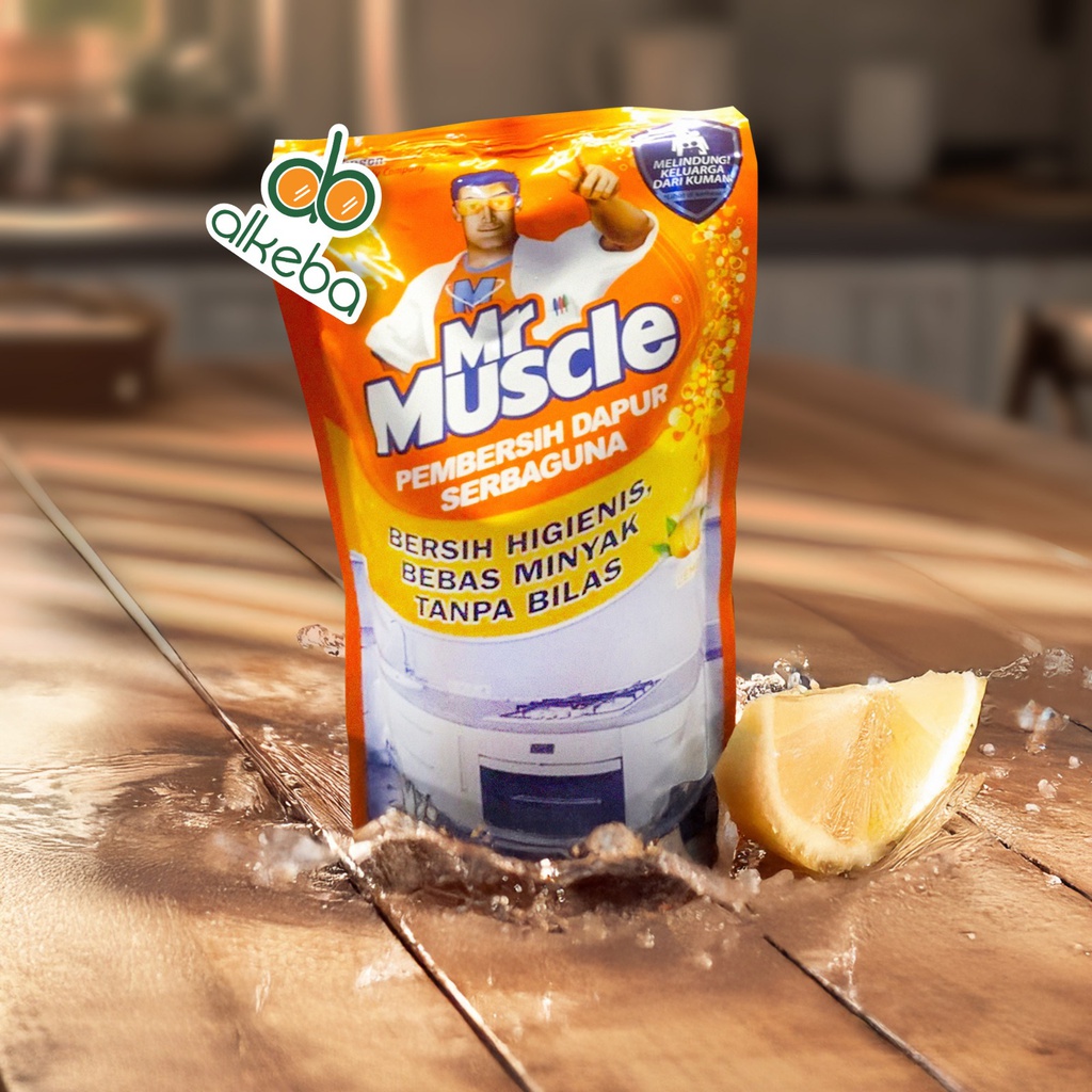 MR MUSCLE KITCHEN REFILL 400 ML LEMON