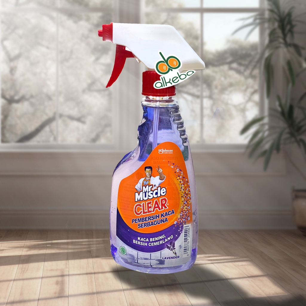 MR MUSCLE PEMBERSIH KACA SPRAY 500 ML LAVENDER