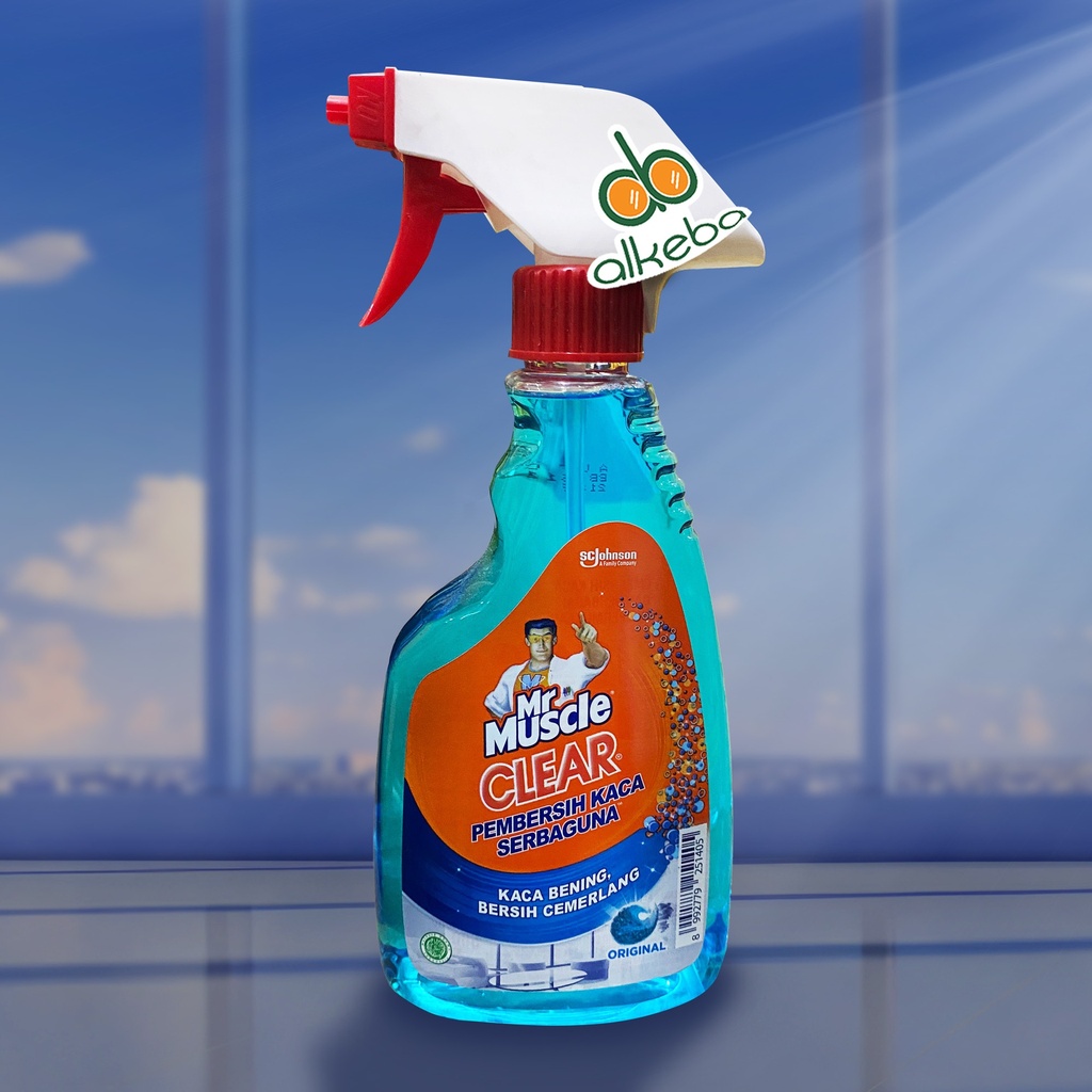 MR MUSCLE PEMBERSIH KACA SPRAY 500 ML ORIGINAL