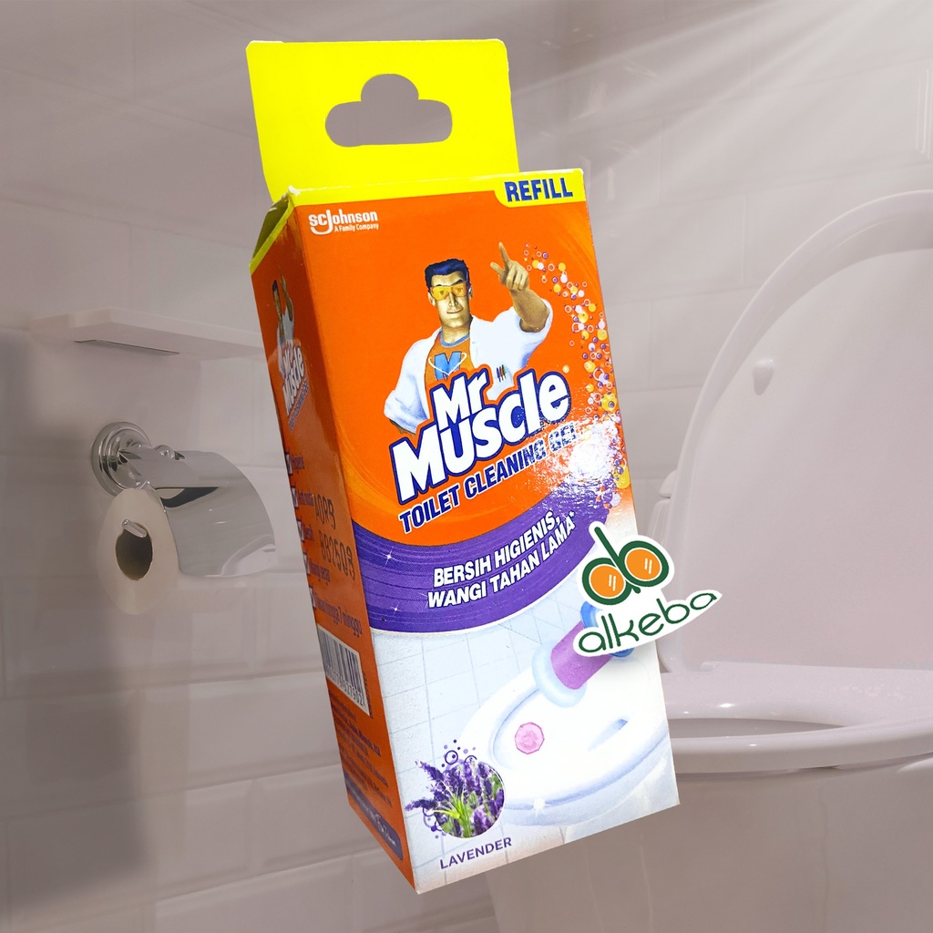 MR MUSCLE TOILET CLEANING GEL REFILL 36 MLLAVENDER
