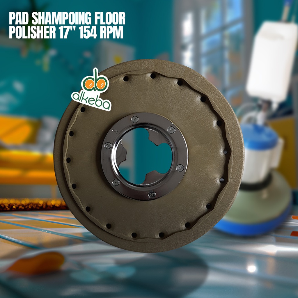 PAD SHAMPOING FLOOR POLISHER 17" 154 RPM