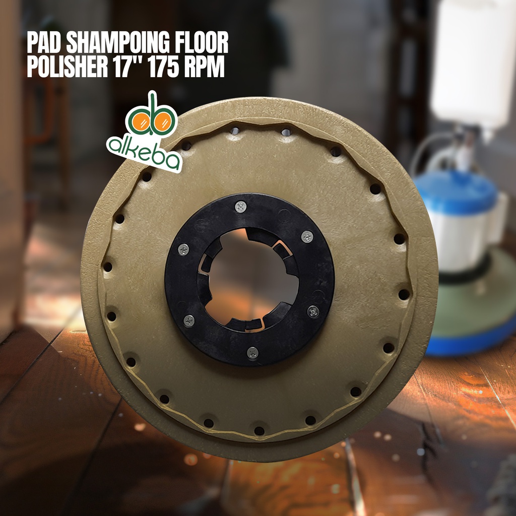 PAD SHAMPOING FLOOR POLISHER 17" 175 RPM