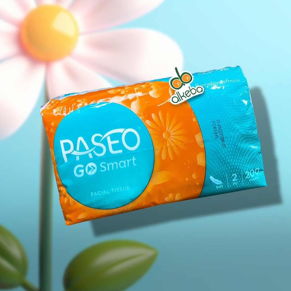 PASEO FACIAL TISSUE GO SMART 390 HELAI