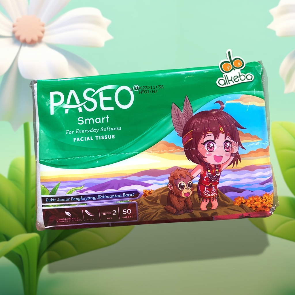 PASEO TISSUE FACIAL TRAVEL 50'S
