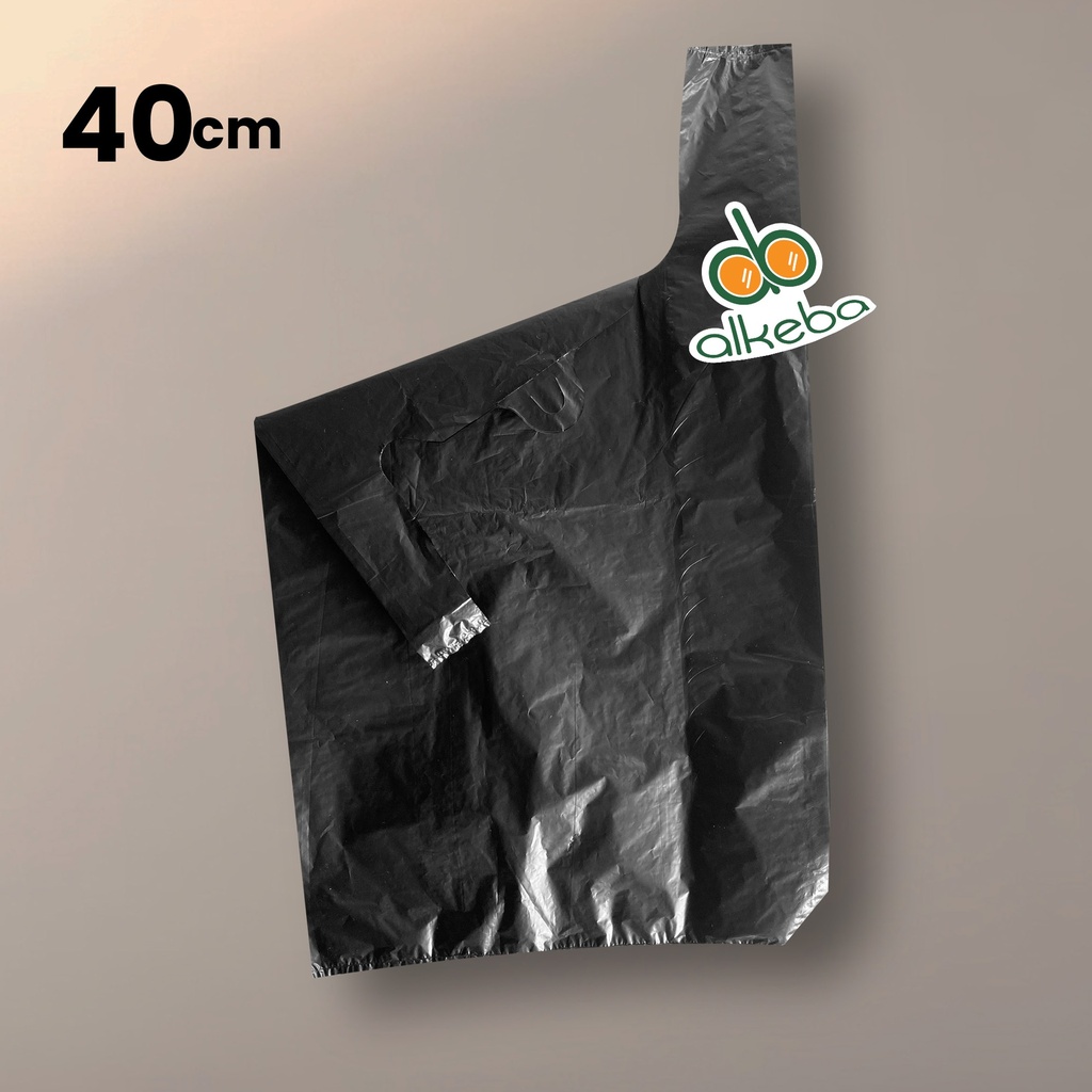 PLASTIK KUPING TULIP HITAM UK. 40