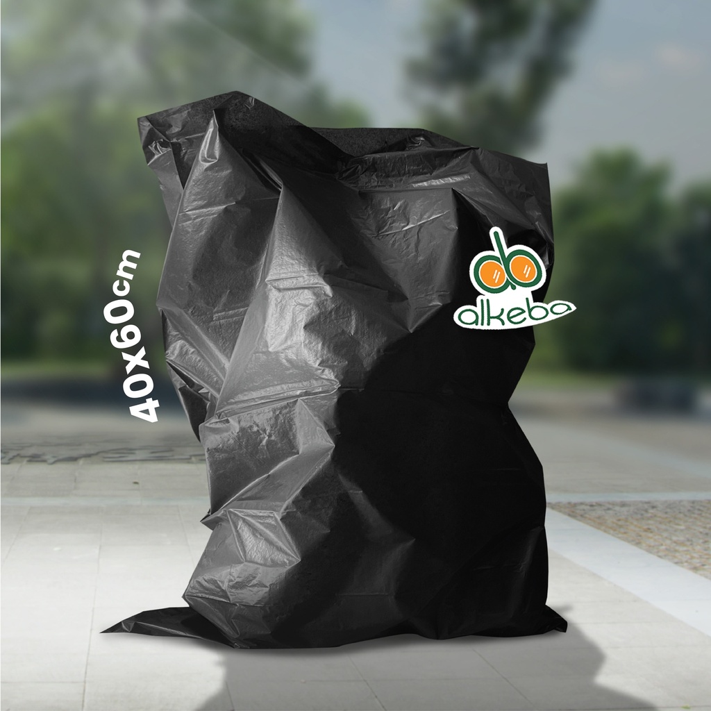 PLASTIK SAMPAH HITAM 40X60 CM TULIP