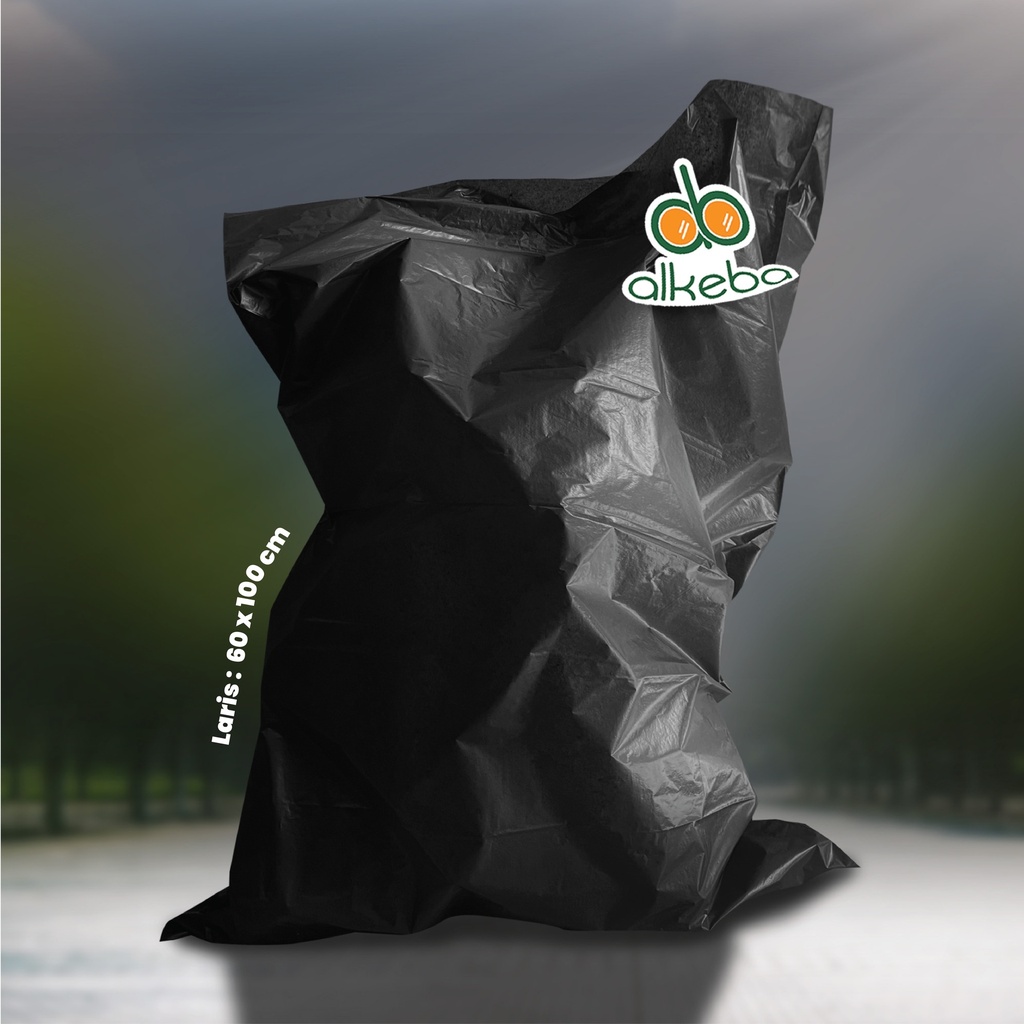 PLASTIK SAMPAH HITAM 60X100 CM LARIS