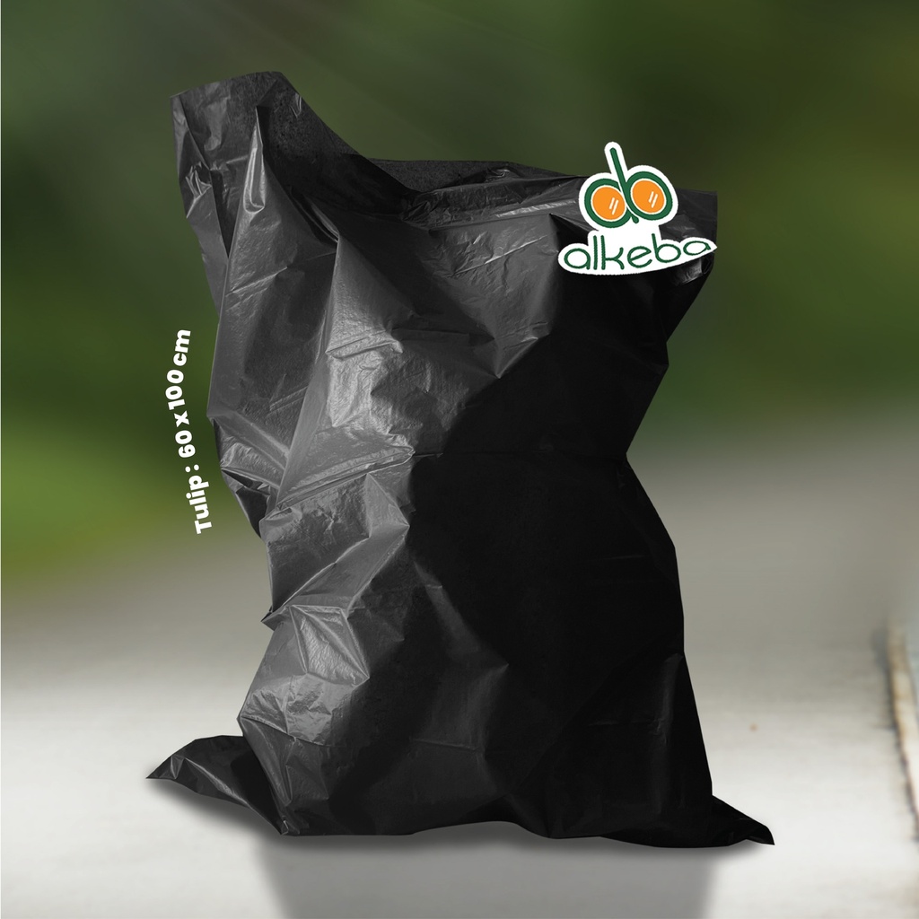 PLASTIK SAMPAH HITAM 60X100 CM TULIP