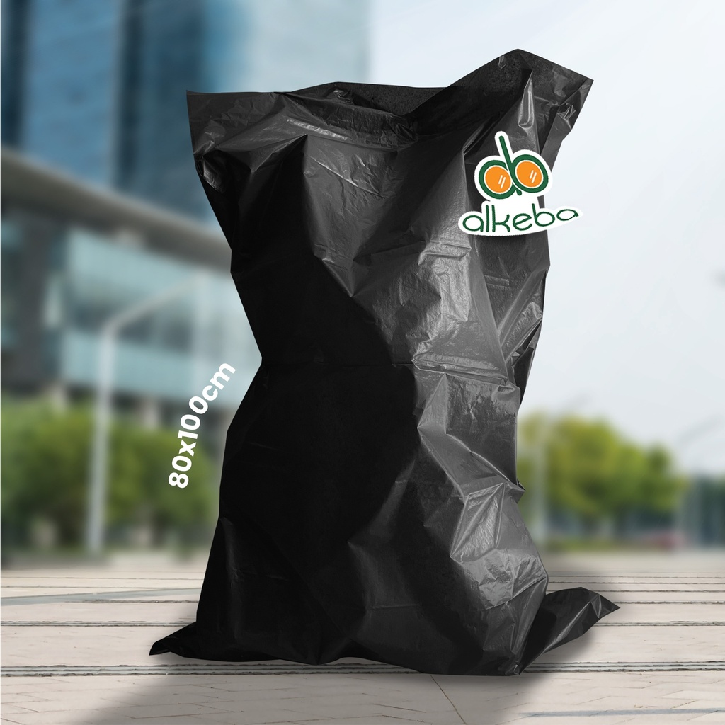 PLASTIK SAMPAH HITAM 80X100 CM TULIP