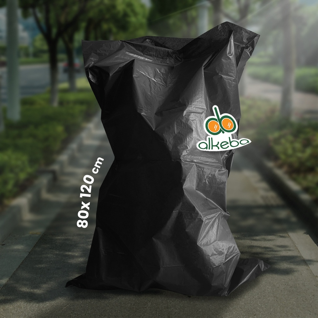 PLASTIK SAMPAH HITAM 80X120 CM ALPHA