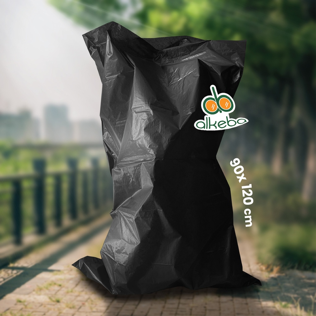 PLASTIK SAMPAH HITAM 90X120 CM ALPHA