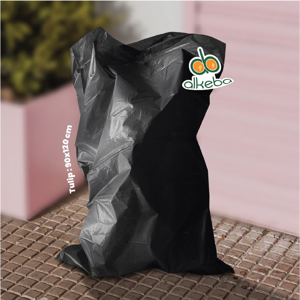 PLASTIK SAMPAH HITAM 90X120 CM TULIP