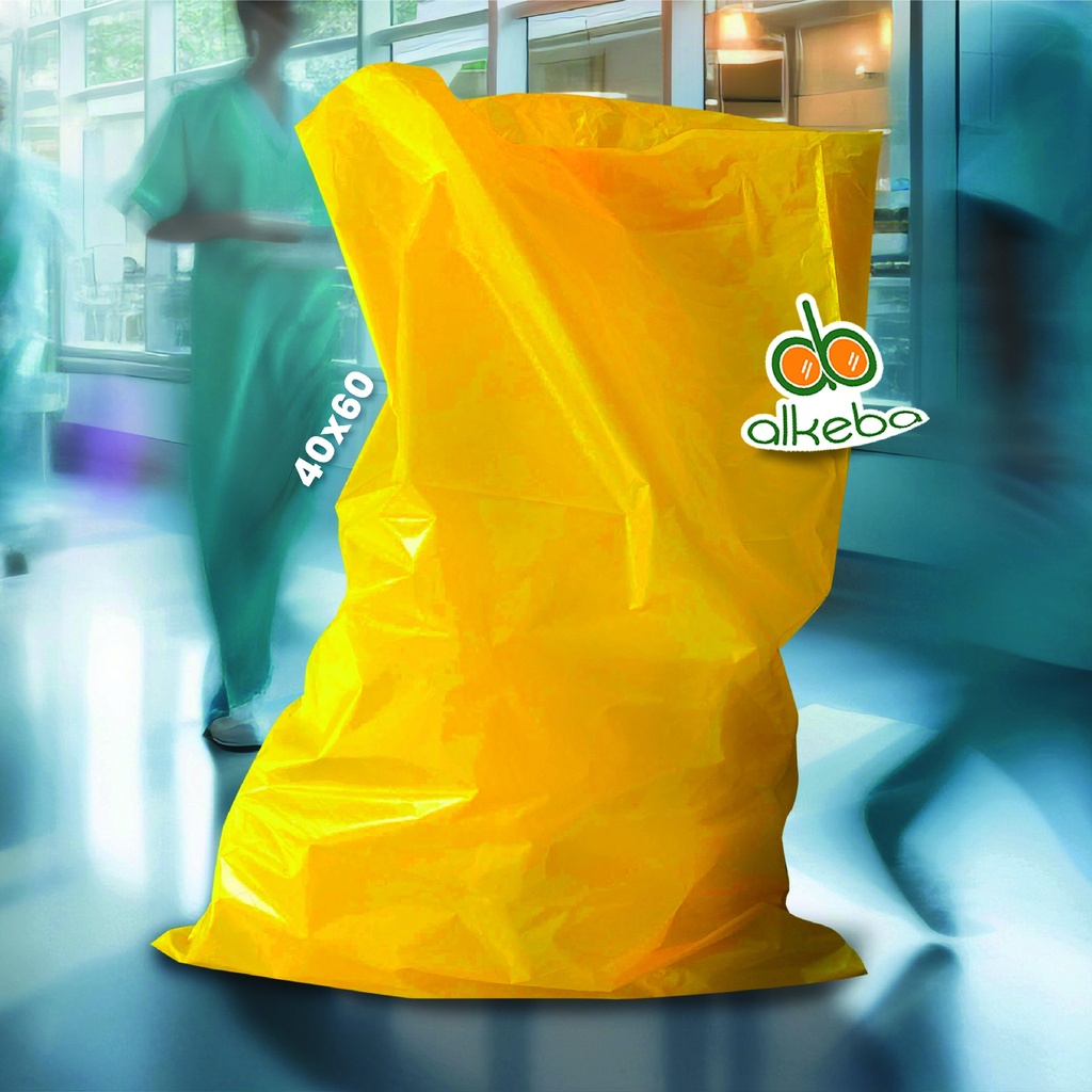 PLASTIK SAMPAH KUNING 40X60 CM