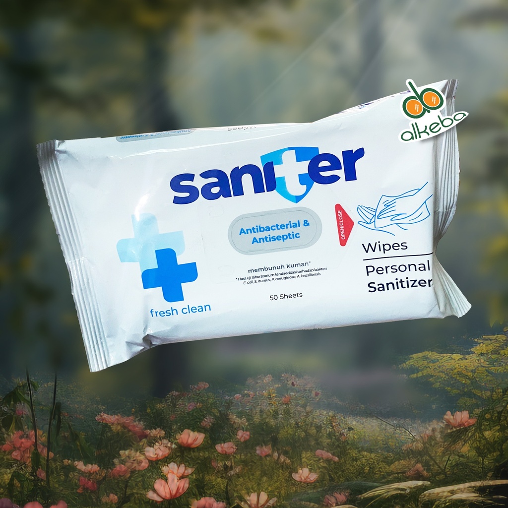 SANITER TISSUE BASAH 50'S