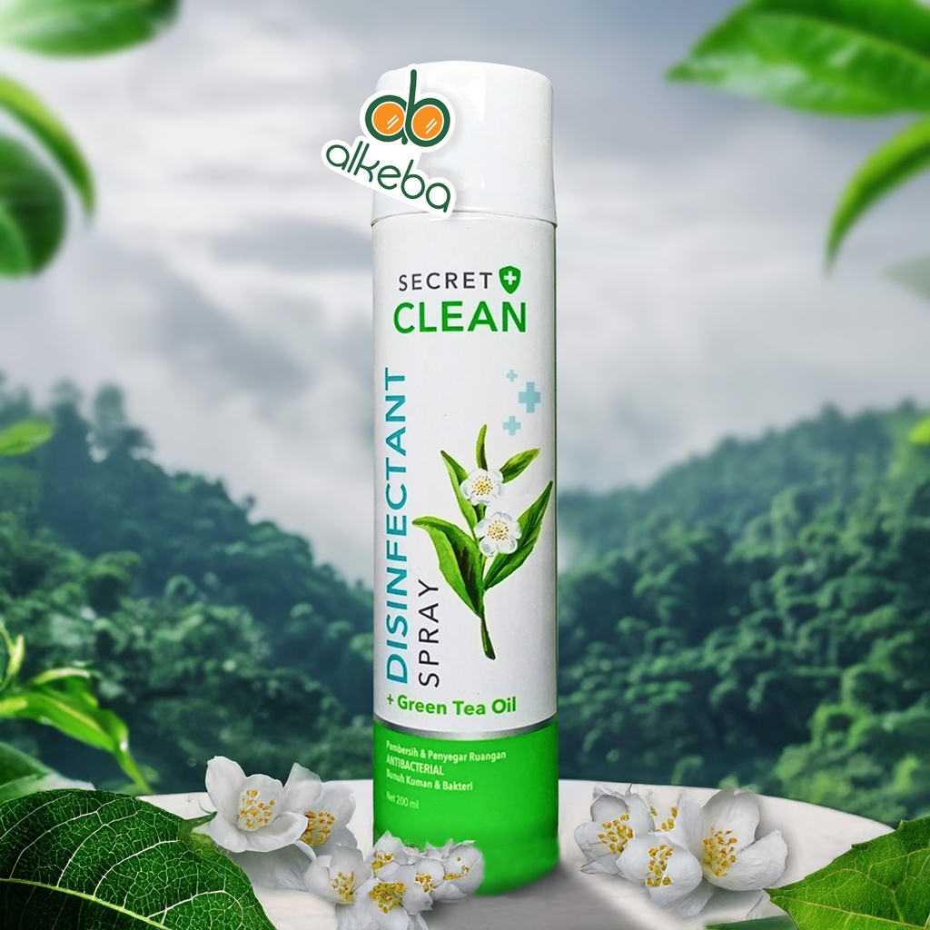 SECRET CLEAN DISINFECTANT GREEN TEA 200ML