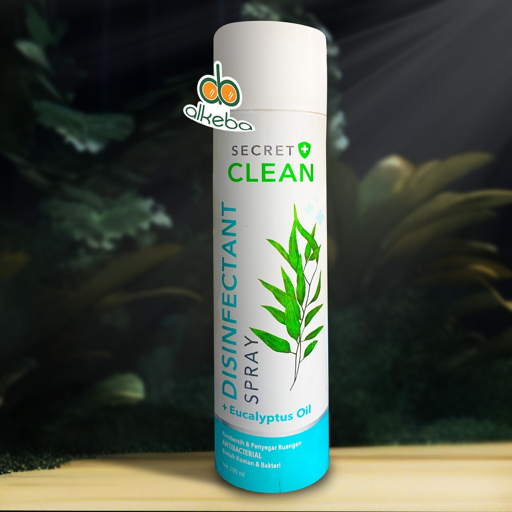 SECRET CLEAN DISINFECTANT PLUS ECALYPTUS OIL 200ML