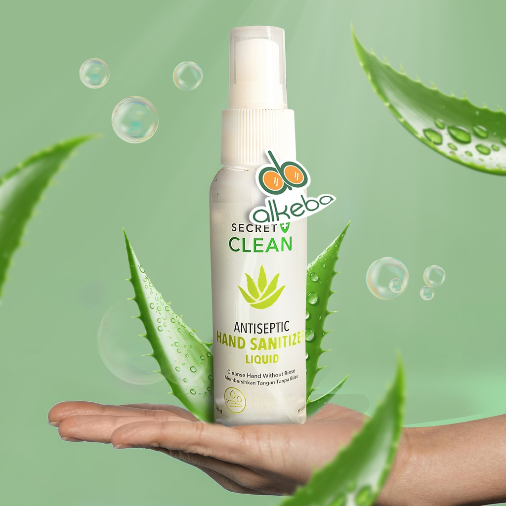 SECRET CLEAN HAND SANITIZER SPRAY 100ML