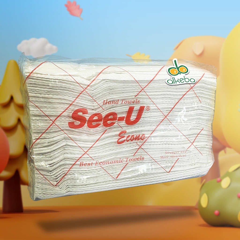 SEE-U TISSUE HAND TOWEL POLOS 150'S