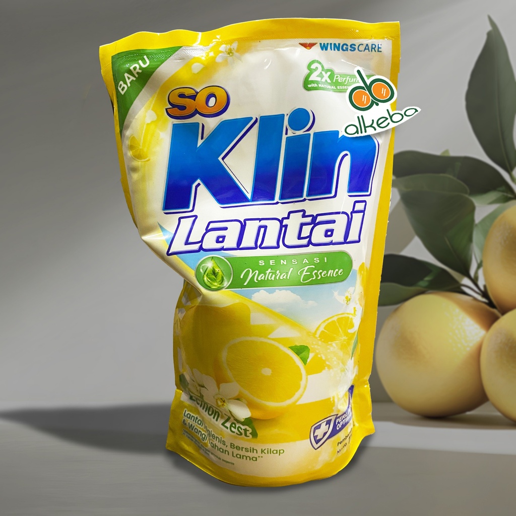 SO KLIN FLOOR CLEANER 755ML CITRUS LEMON