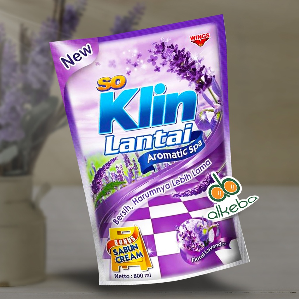 SO KLIN FLOOR CLEANER 755ML FLORAL LAVENDER