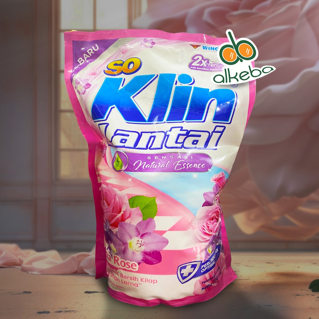 SO KLIN FLOOR CLEANER 755 ML ROSE BOUQUEST