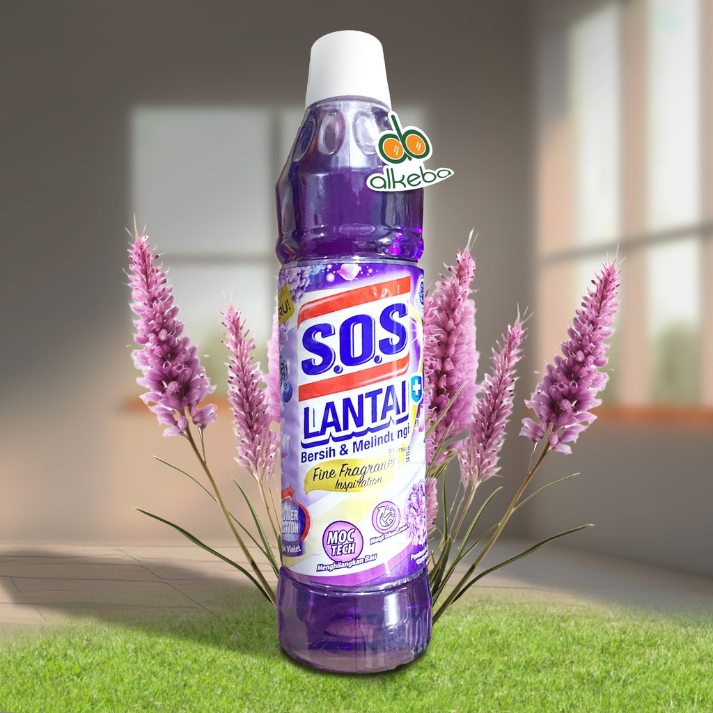 SOS FLOOR CLEANER LAVENDER 780 ML