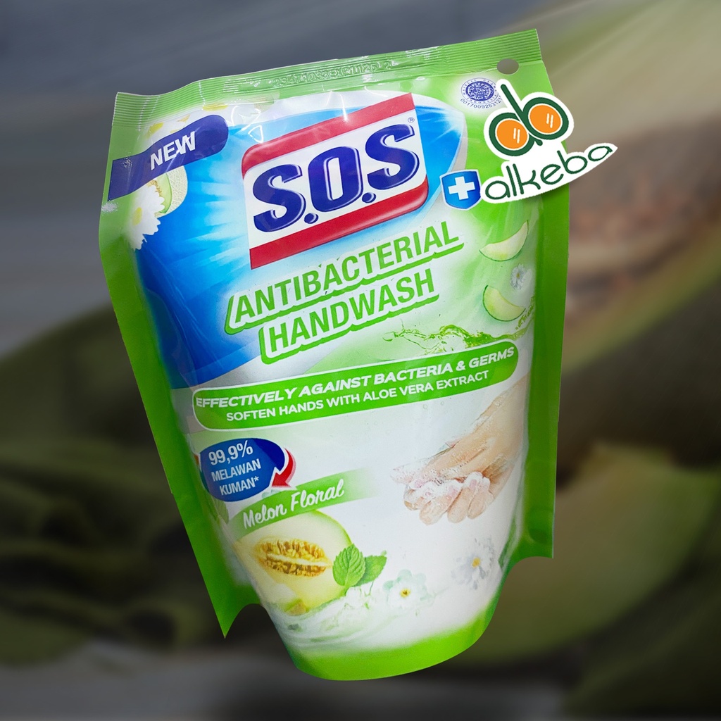 SOS HAND SOAP MELON REFILL 300 ML