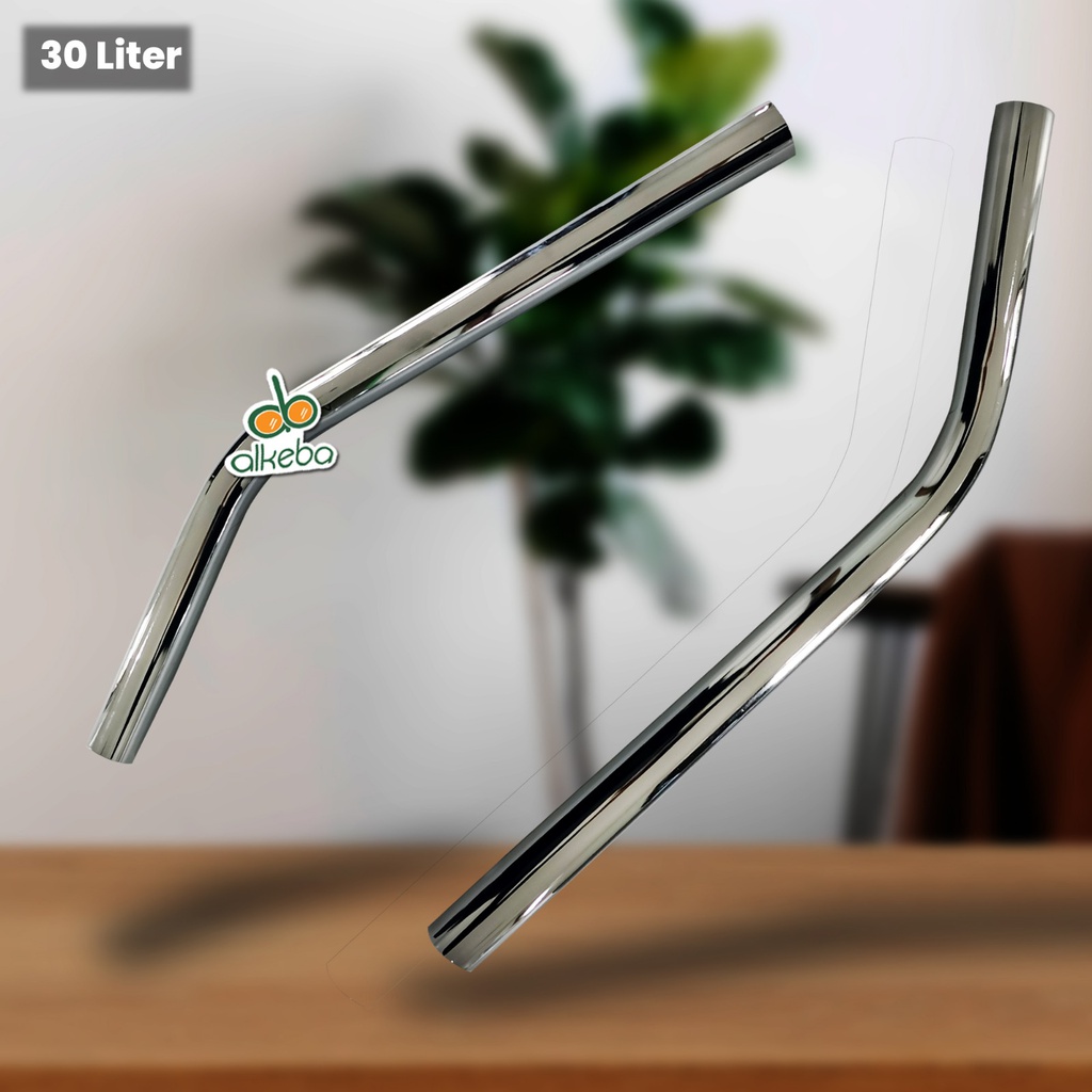 STAINLESS DOUBLE ELBOW Ø 40