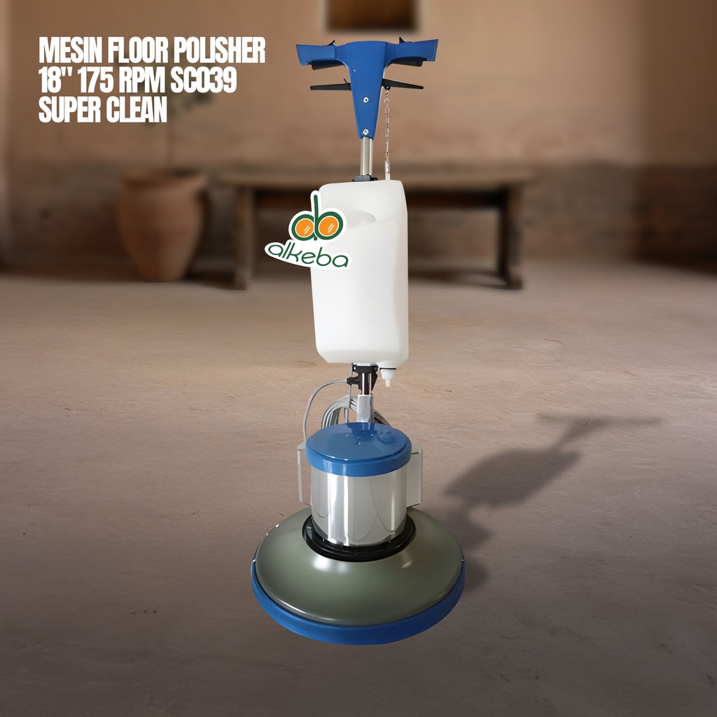 MESIN FLOOR POLISHER 18" 175 RPM SC039 SUPER CLEAN