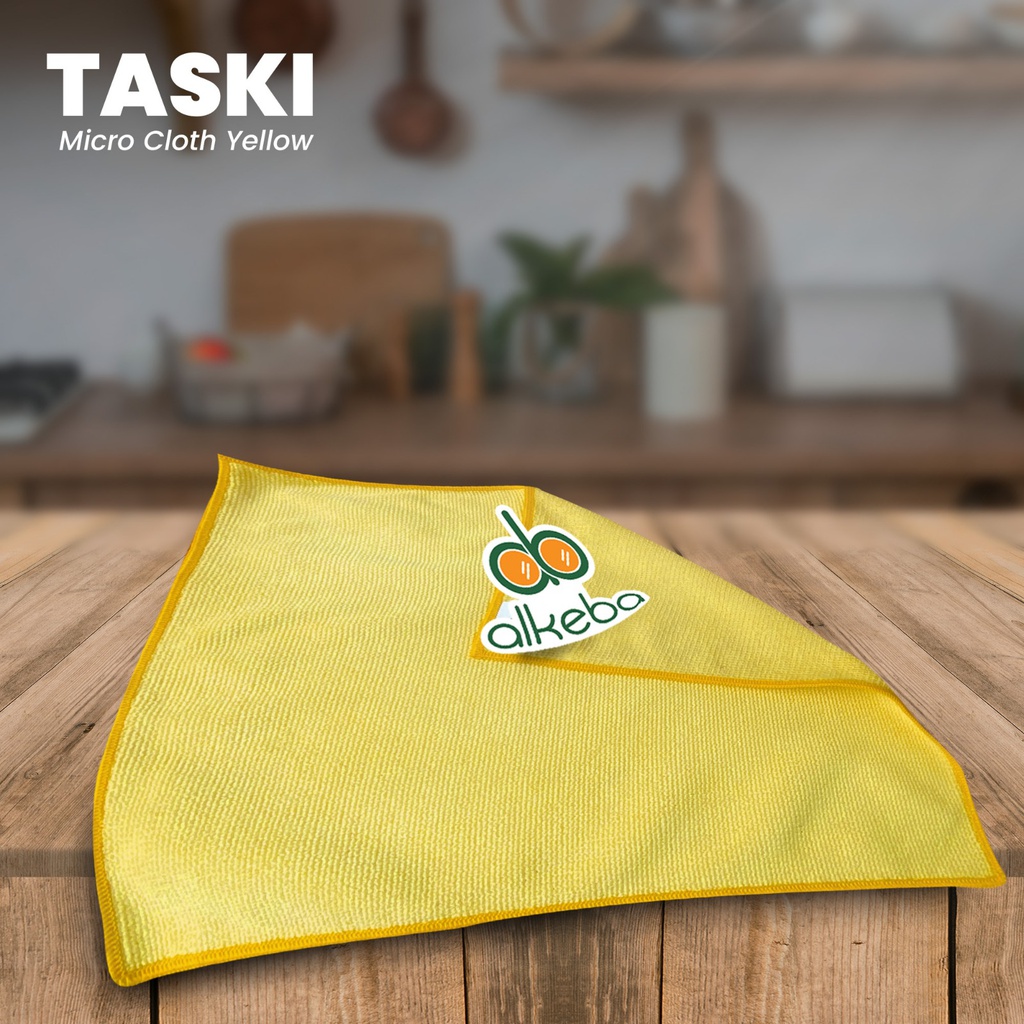 TASKI MYMICRO CLOTH YELLOW 35X35 CM DIVERSEY