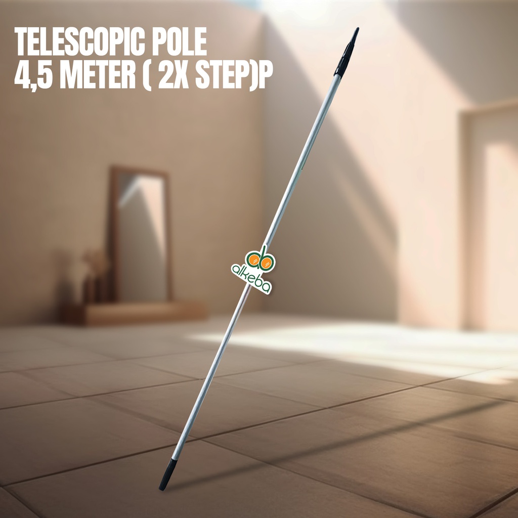 TELESCOPIC POLE 4,5 METER ( 2X STEP)P