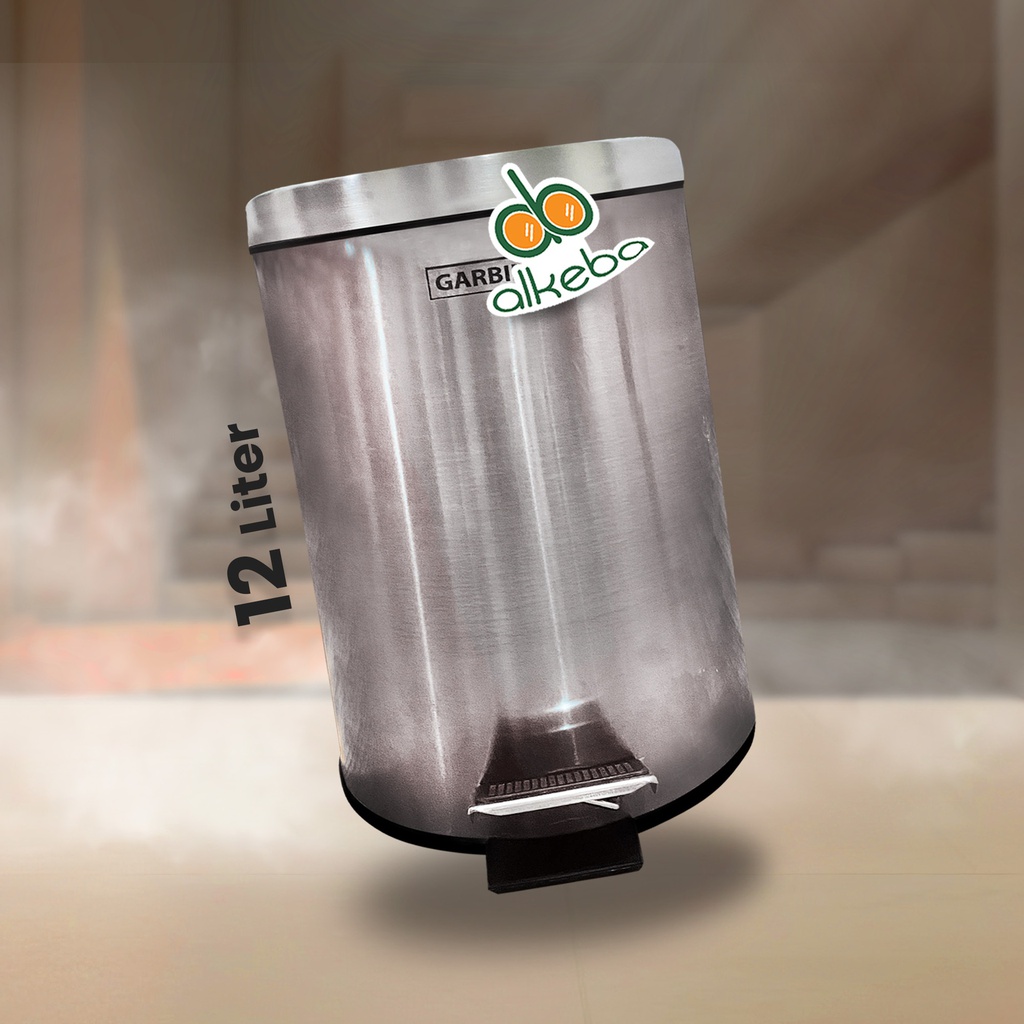 GARBIN INJAK STAINLESS 12 L SOFT CLOSE