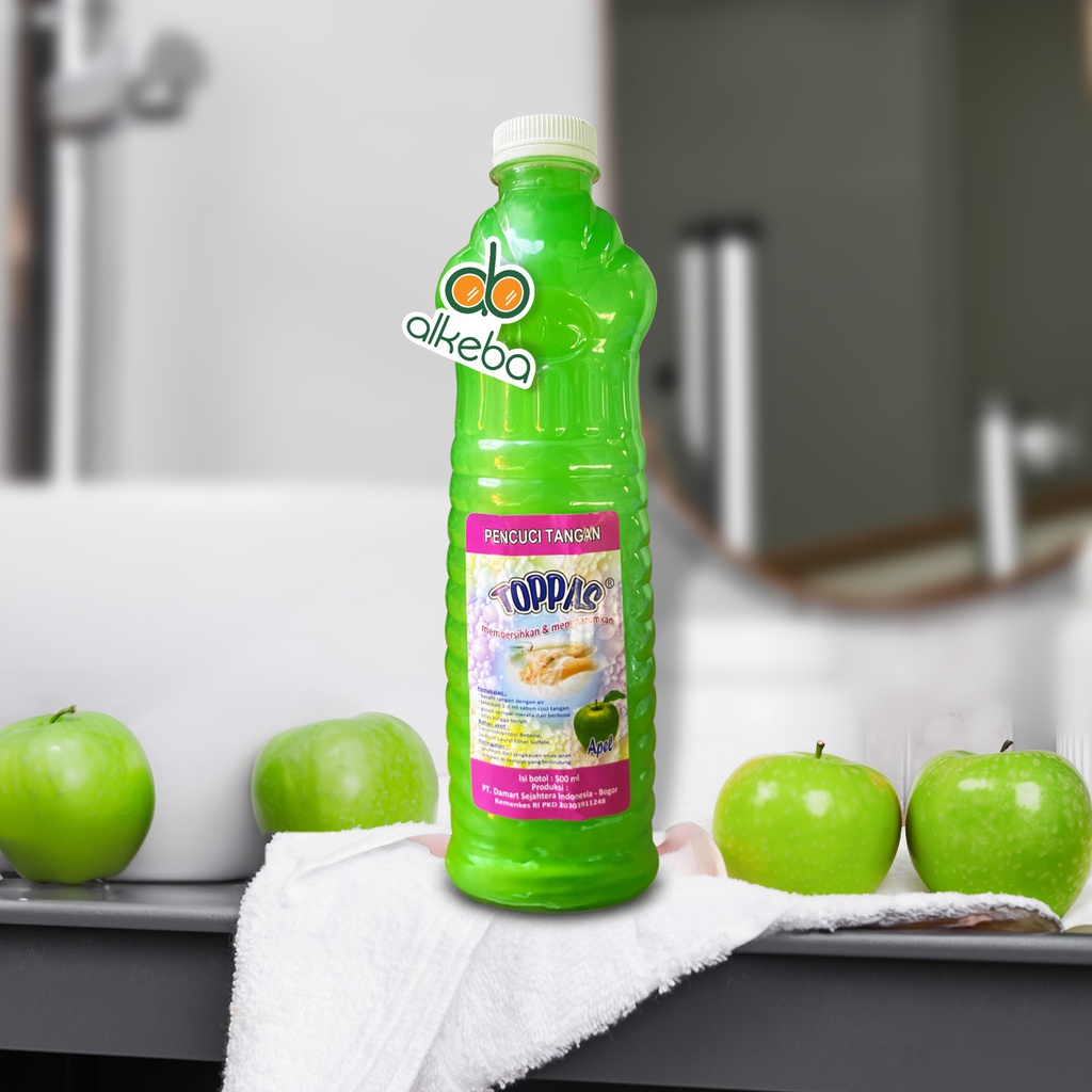 TOPPAS HAND SOAP APPLE BOTOL 500ML