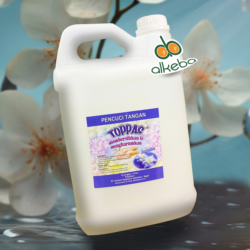 TOPPAS HAND SOAP JASMINE 5 LITER