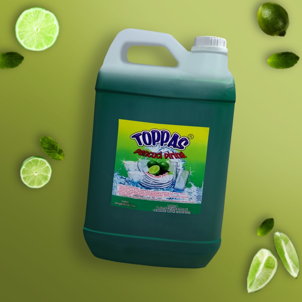 TOPPAS SABUN CUCI PIRING 5 LITER