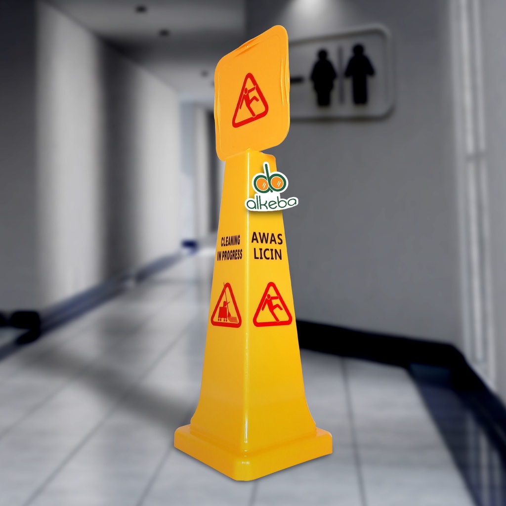WET FLOOR SIGN CONE 92CM