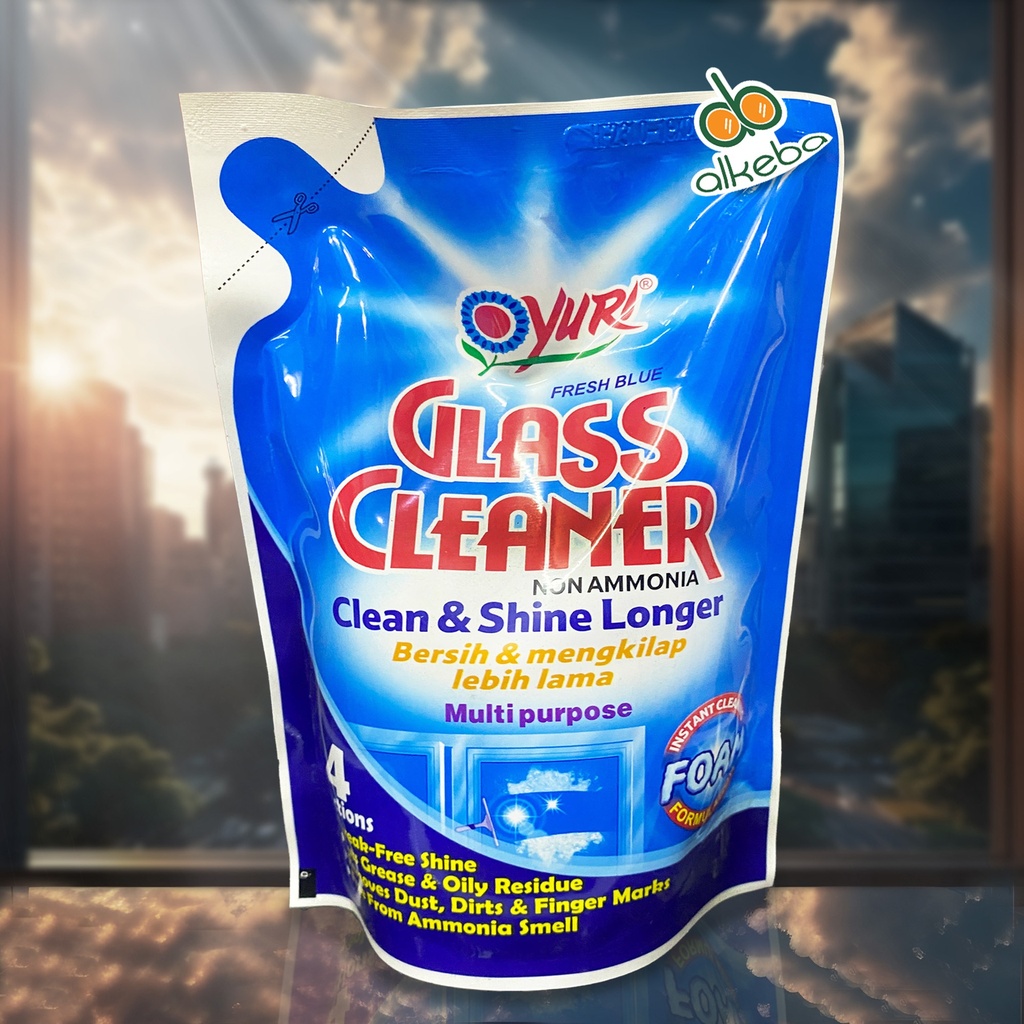 YURI GLASS CLEANER REFILL 410ML