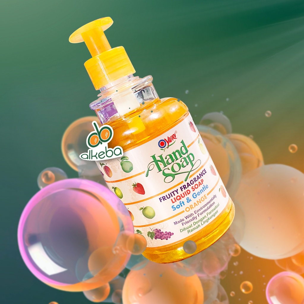 YURI HAND SOAP ORANGE 410 ML