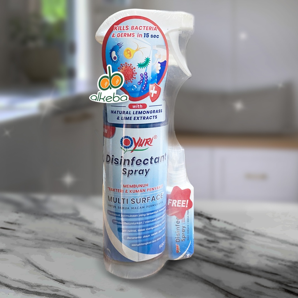 YURI DISINFECTANT SPRAY 500 Ml