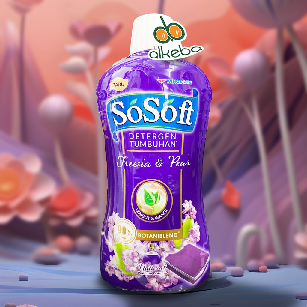 SO SOFT LIQUID FREESIA & PEAR 700 ML BOTOL