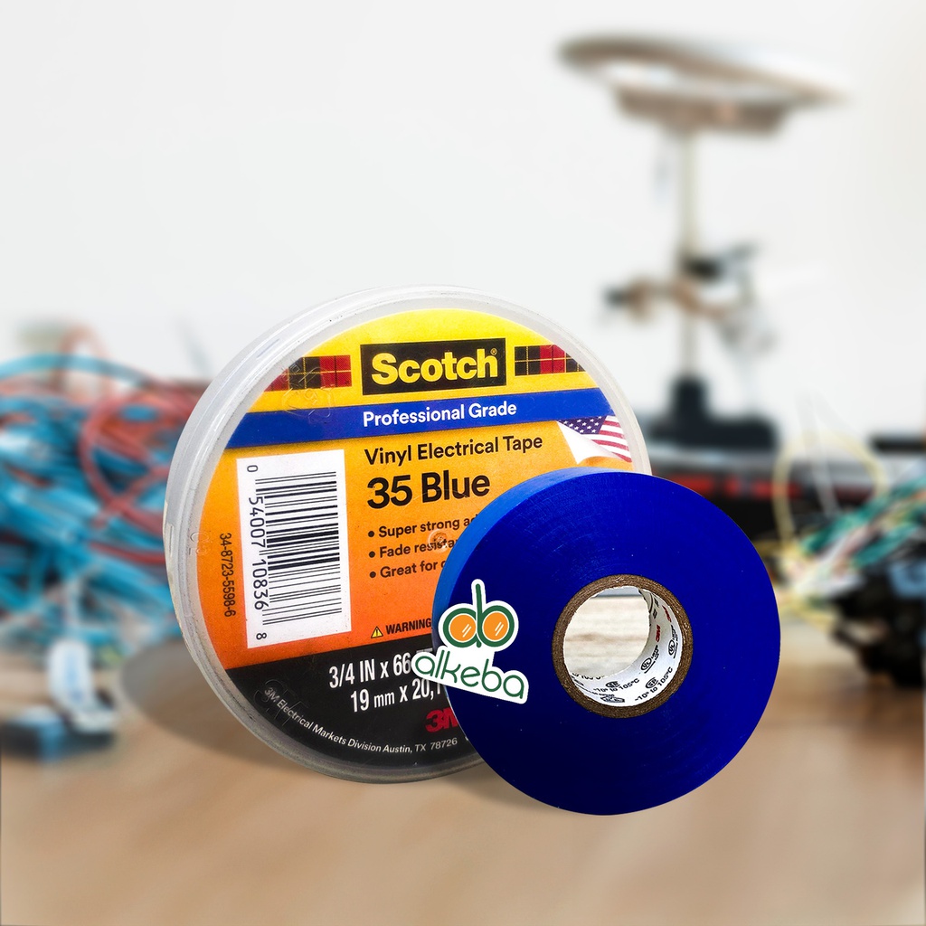 3M ELEKTRIC TAPE BIRU